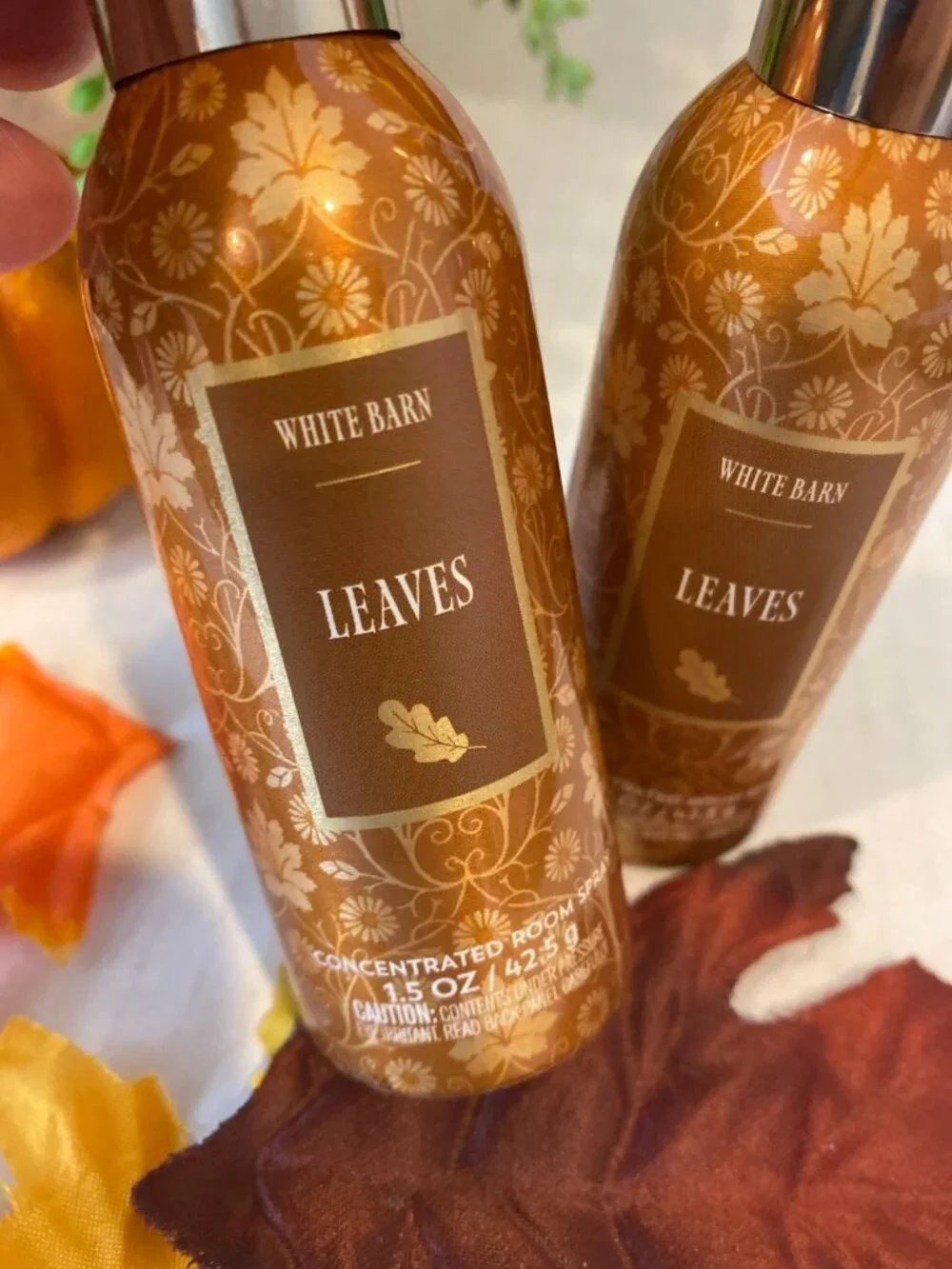 “Leaves” Bath & Body Works NEW Concentrated Room Sprays X 2